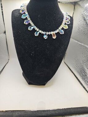 Crystal Necklace Briolette